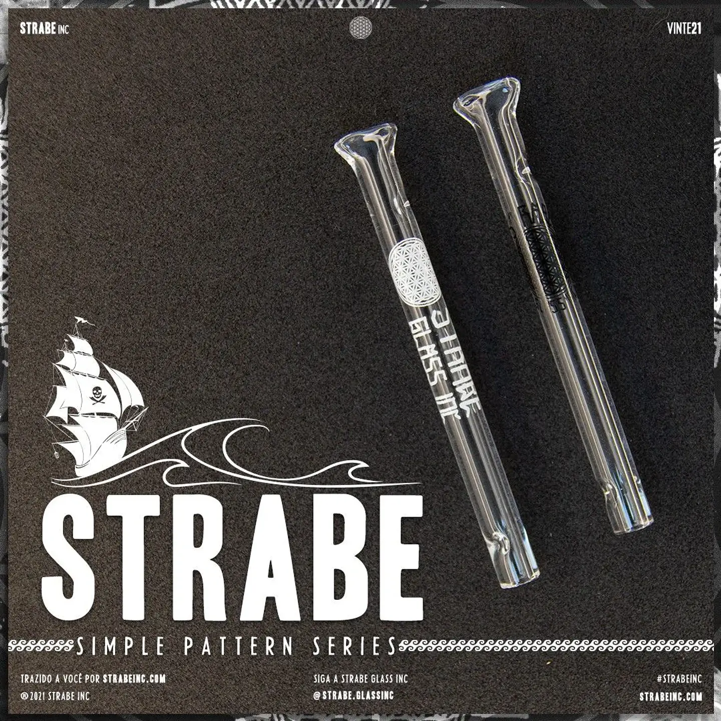 Boquilla De Vidrio Simple 5Cm -Strabe Glass 2