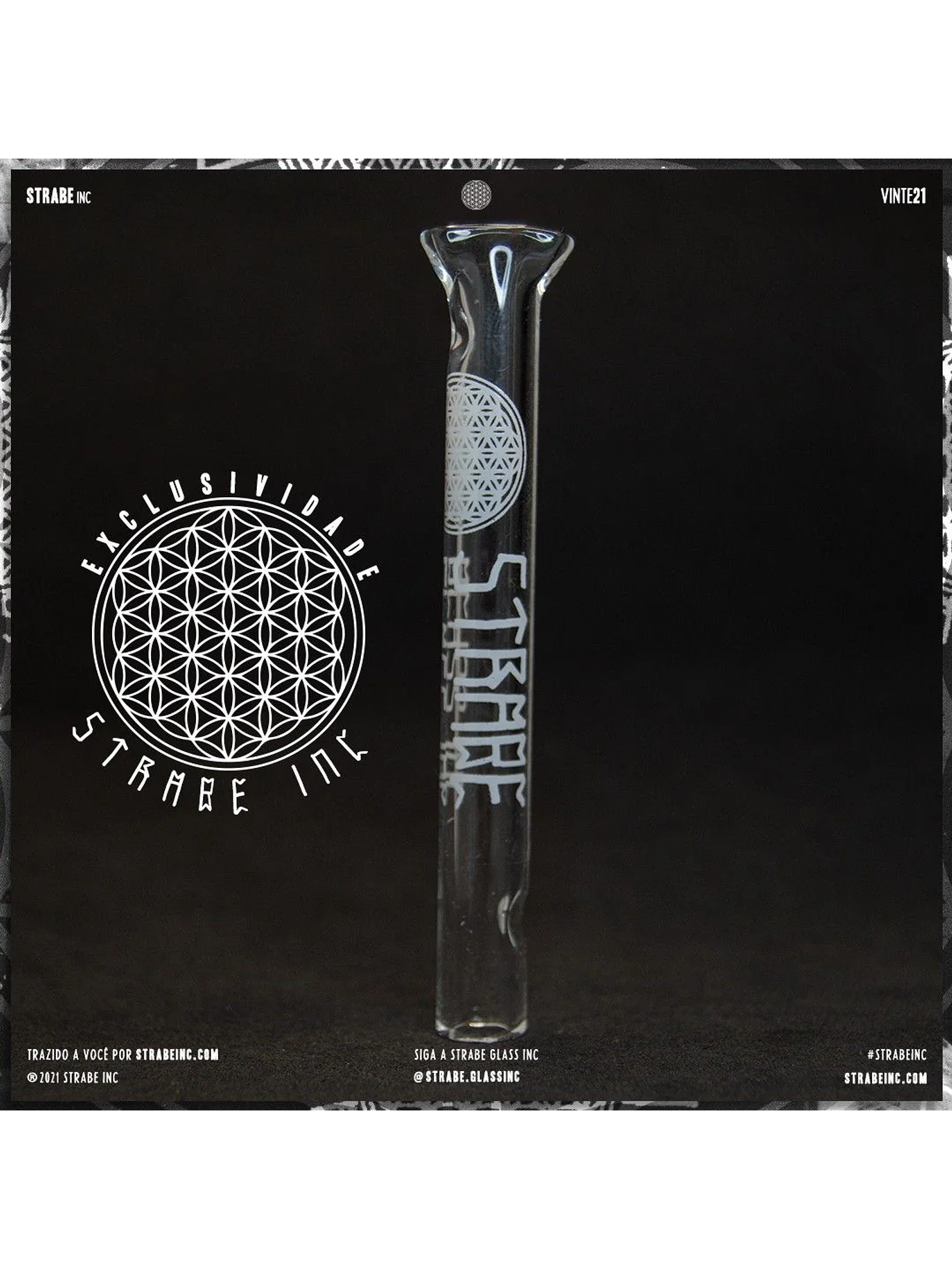 Boquilla De Vidrio Simple 7Cm -Strabe Glass 1