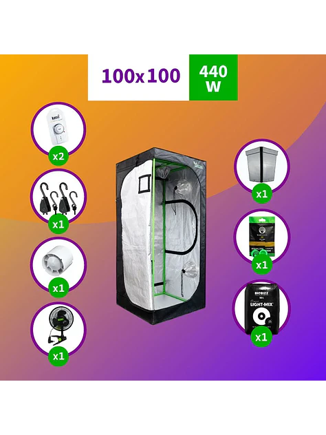 Pack Led Indoor 100X100 Apollo Evolution Pro 16 - 480W Full 1