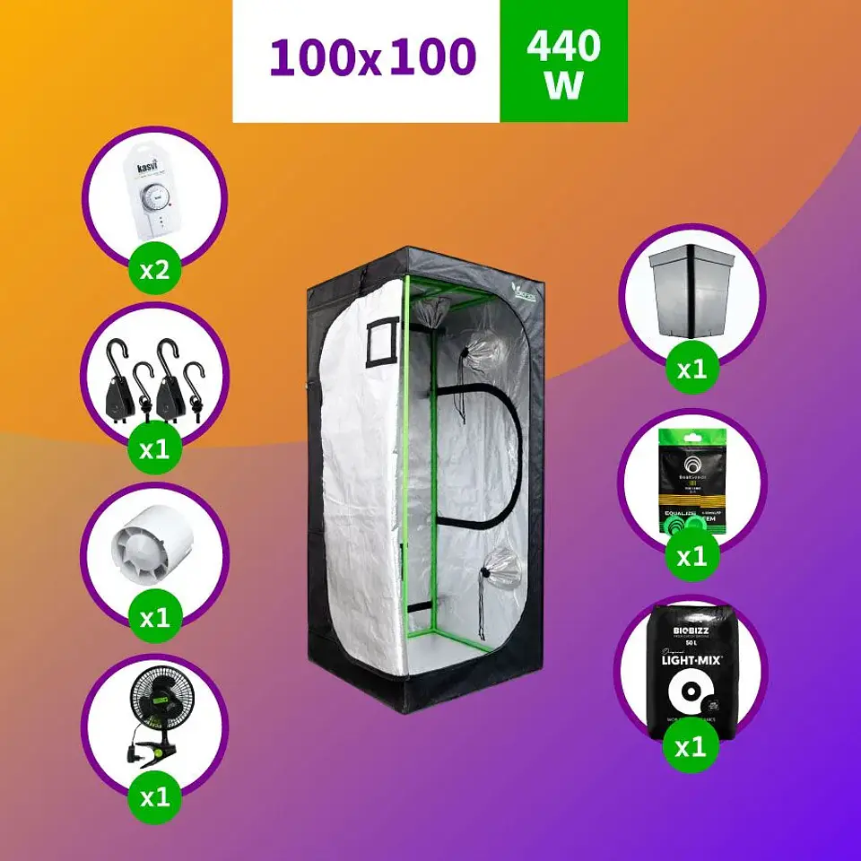 Pack Led Indoor 100X100 Apollo Evolution Pro 16 - 480W Full 1