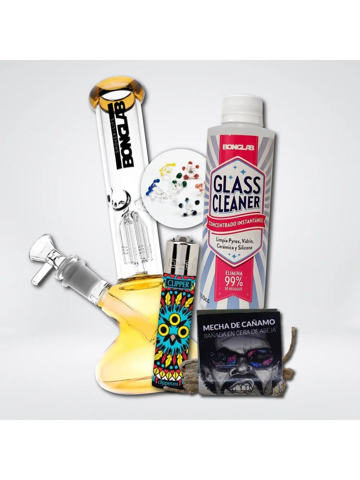 Pack Bonglab Fat Candy Amber 1