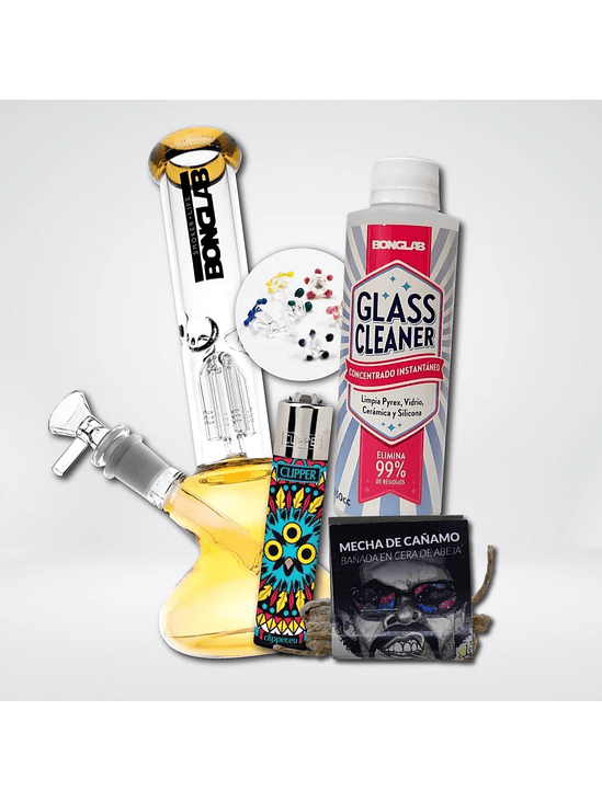 PACK BONGLAB FAT CANDY AMBER 1