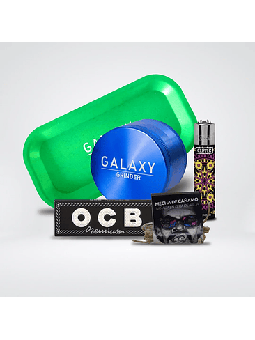 PACK MOLEDOR ALUMINIO BLUE 55MM - GALAXY 1