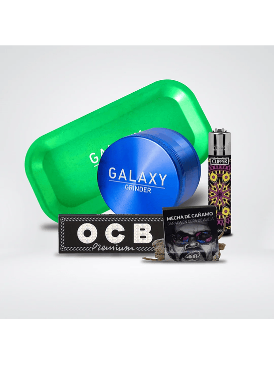 PACK MOLEDOR ALUMINIO BLUE 55MM - GALAXY 1