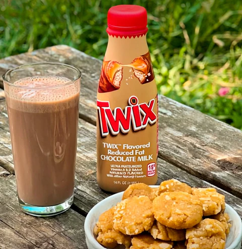 Leche Sabor Chocolate Twix 414Ml