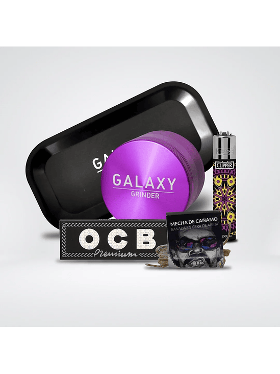 PACK MOLEDOR ALUMINIO PURPLE 55MM - GALAXY 1