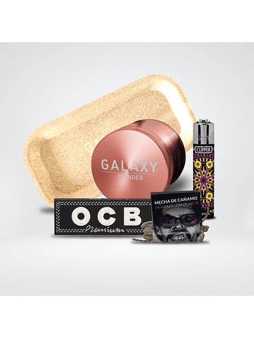 PACK MOLEDOR ALUMINIO ROSE GOLD 55MM - GALAXY 1