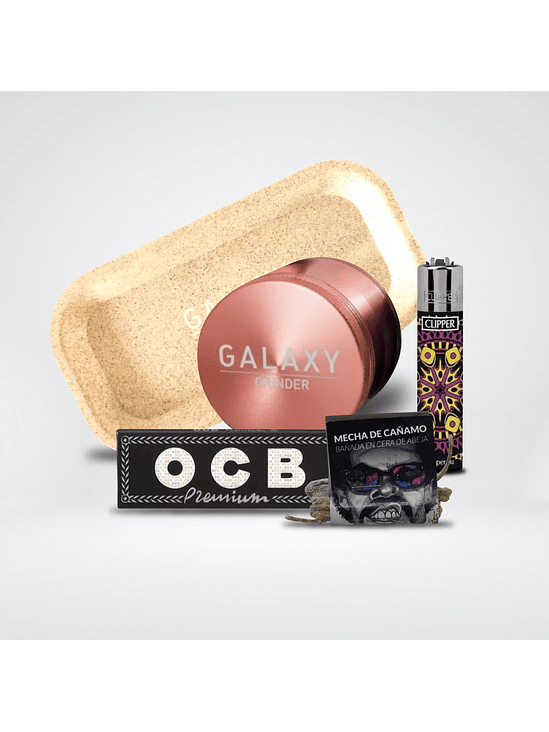 PACK MOLEDOR ALUMINIO ROSE GOLD 55MM - GALAXY 1