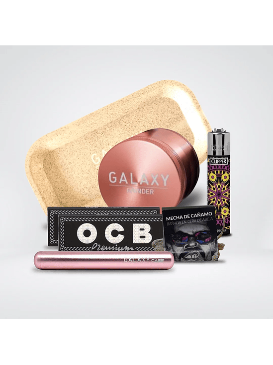 PACK MOLEDOR ALUMINIO CASE ROSE GOLD 55MM -GALAXY 1