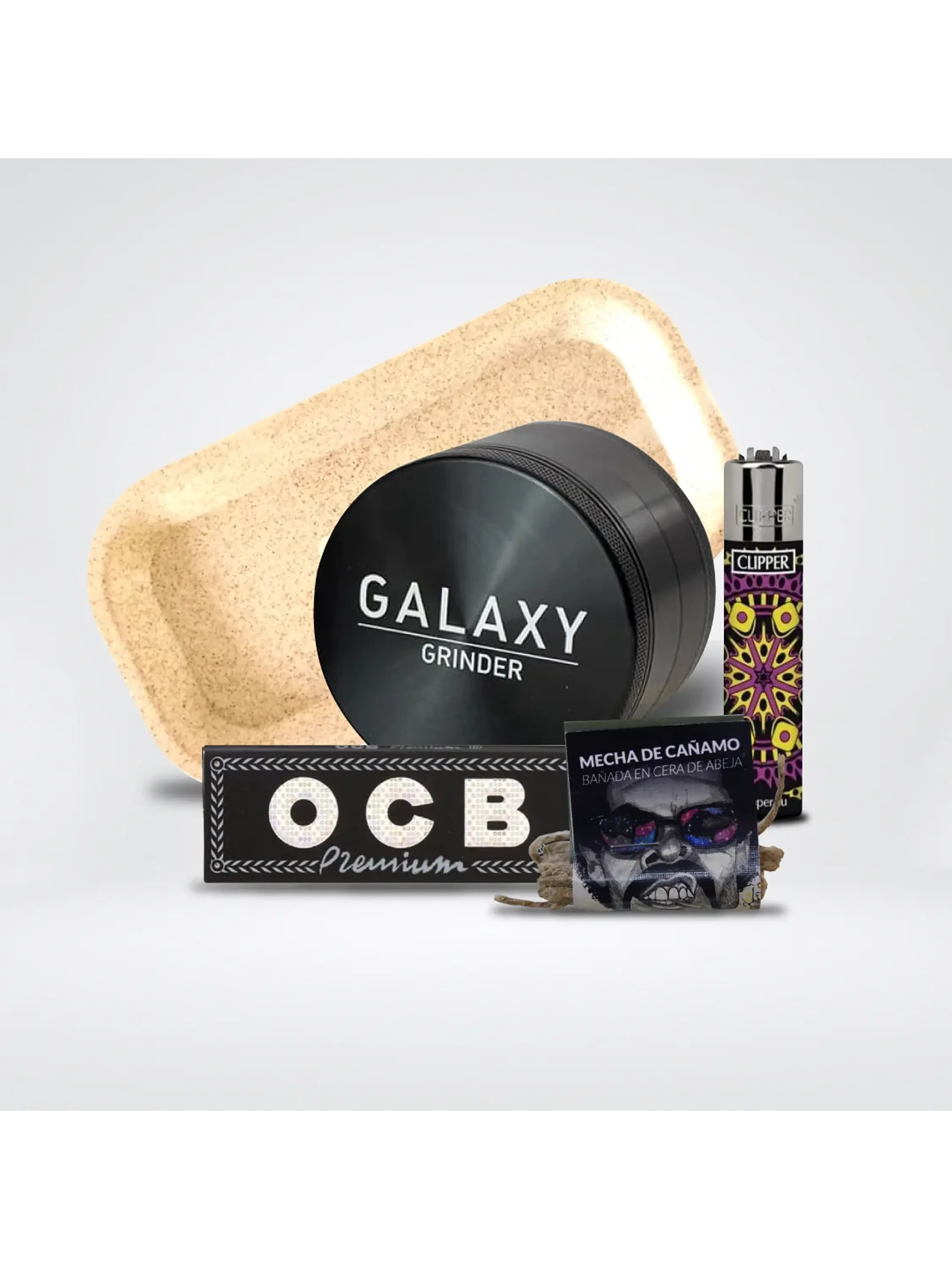 Pack Moledor Aluminio Negro 63Mm - Galaxy 1