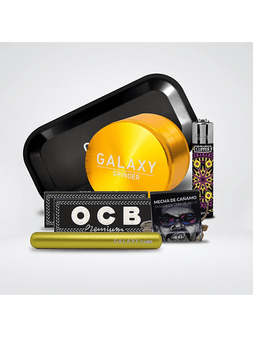 PACK MOLEDOR ALUMINIO CASE GOLD 63MM- GALAXY 1