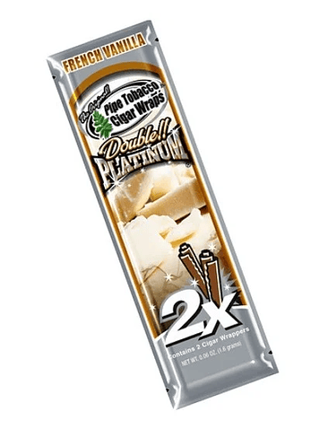 BLUNT WRAP FRENCH VAINILLA 2X 1