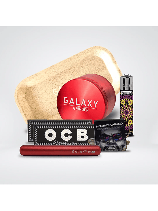 PACK MOLEDOR ALUMINIO CASE RED 55MM -GALAXY 1