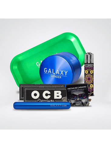 PACK MOLEDOR ALUMINIO CASE AZUL 55MM -GALAXY 1