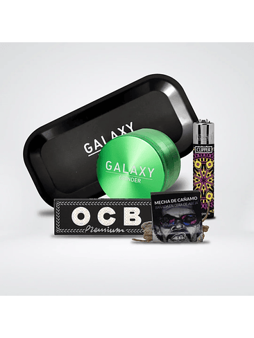 PACK MOLEDOR ALUMINIO GREEN 38MM - GALAXY 1