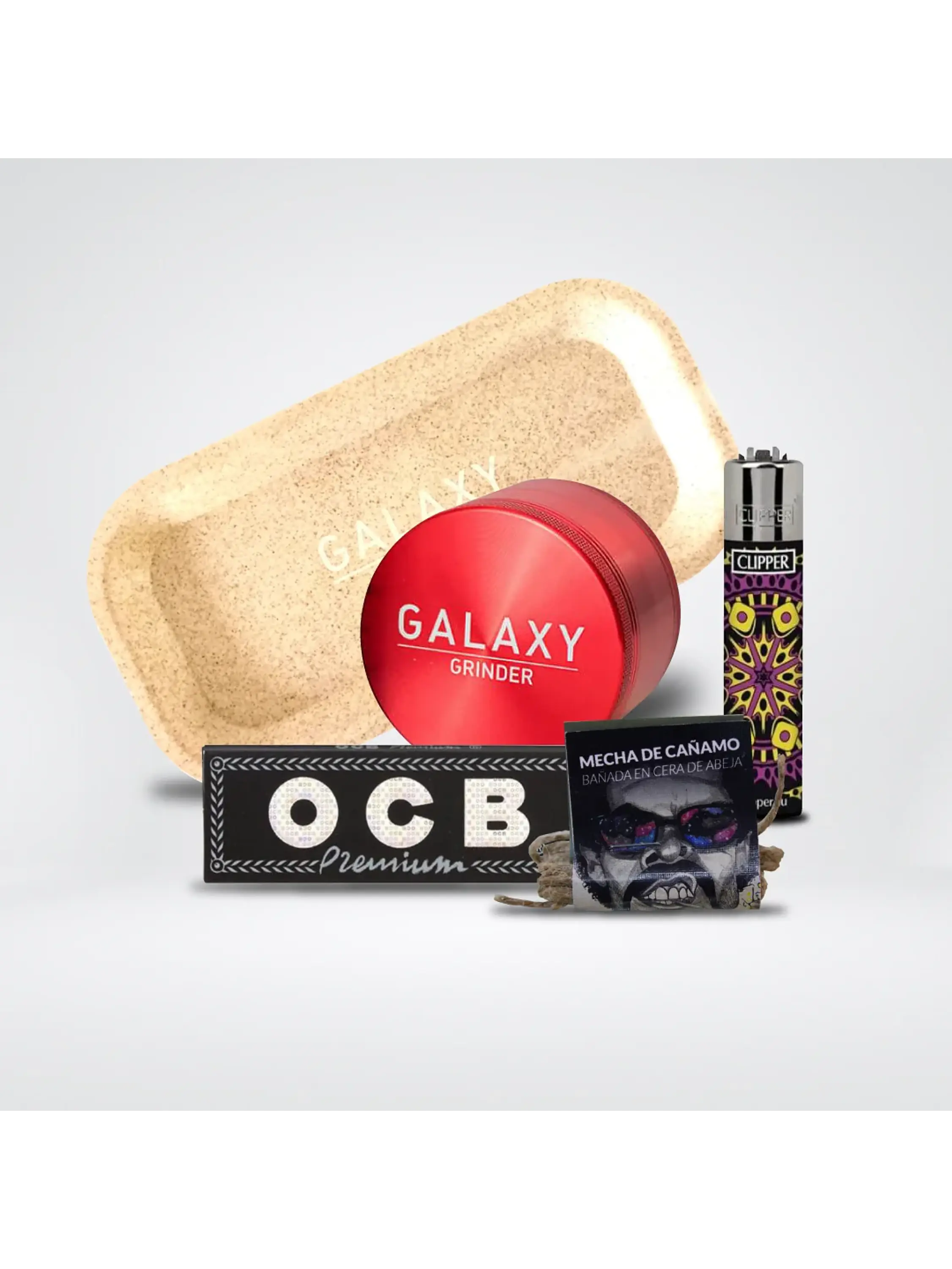 Pack Moledor Aluminio Red 38Mm - Galaxy 1