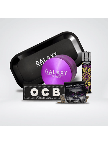 PACK MOLEDOR ALUMINIO PURPLE 38MM - GALAXY 1