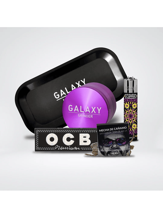 PACK MOLEDOR ALUMINIO PURPLE 38MM - GALAXY 1