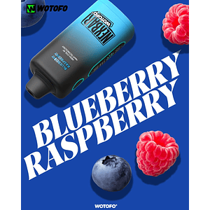 Vaporizador Nexbar 25000 Blueberry Rasperry-Wotofo