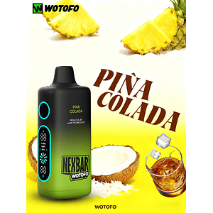 Vaporizador Nexbar 25000 Piña Colada-Wotofo