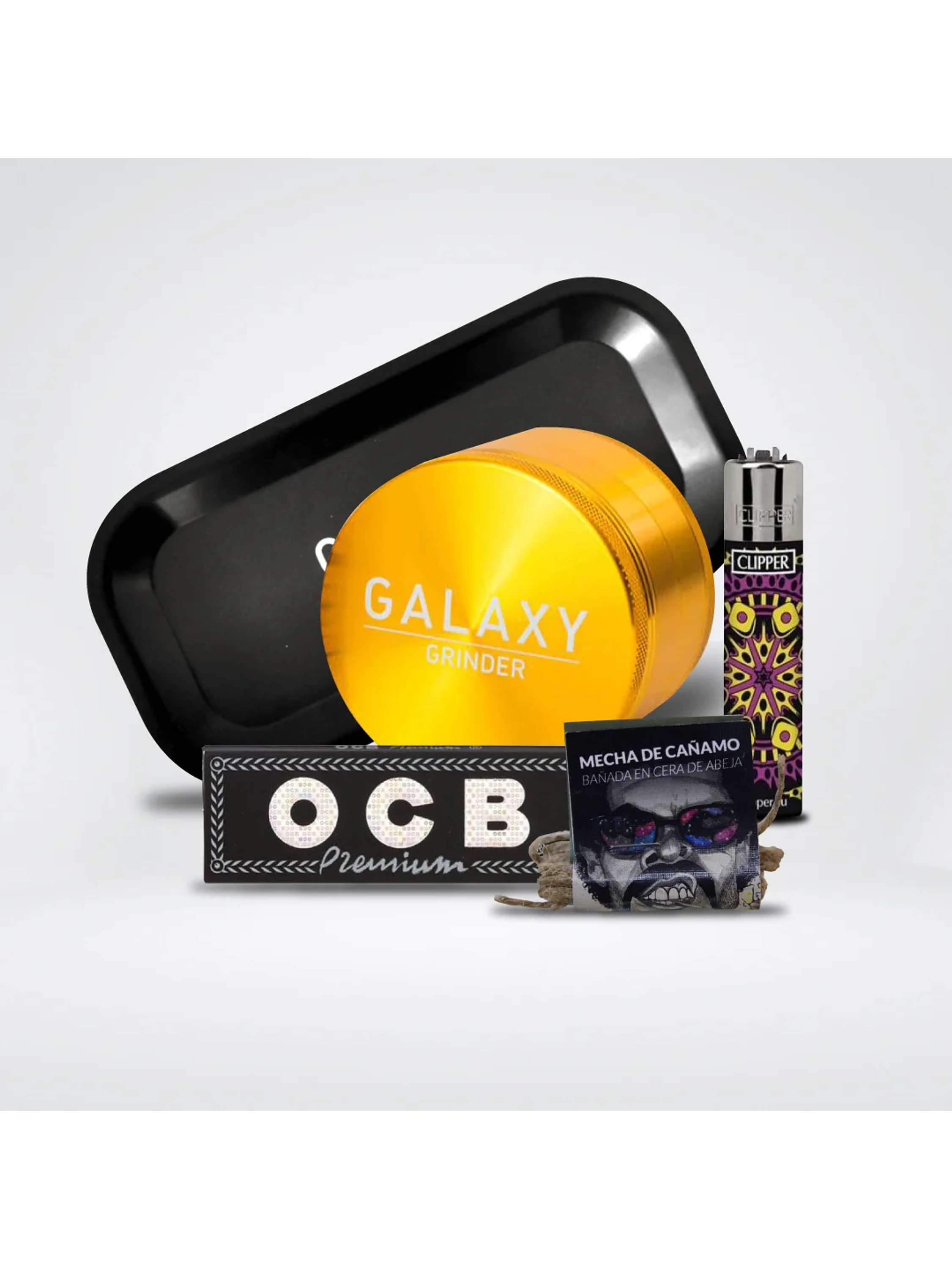 Pack Moledor Aluminio Blue 63Mm - Galaxy 2