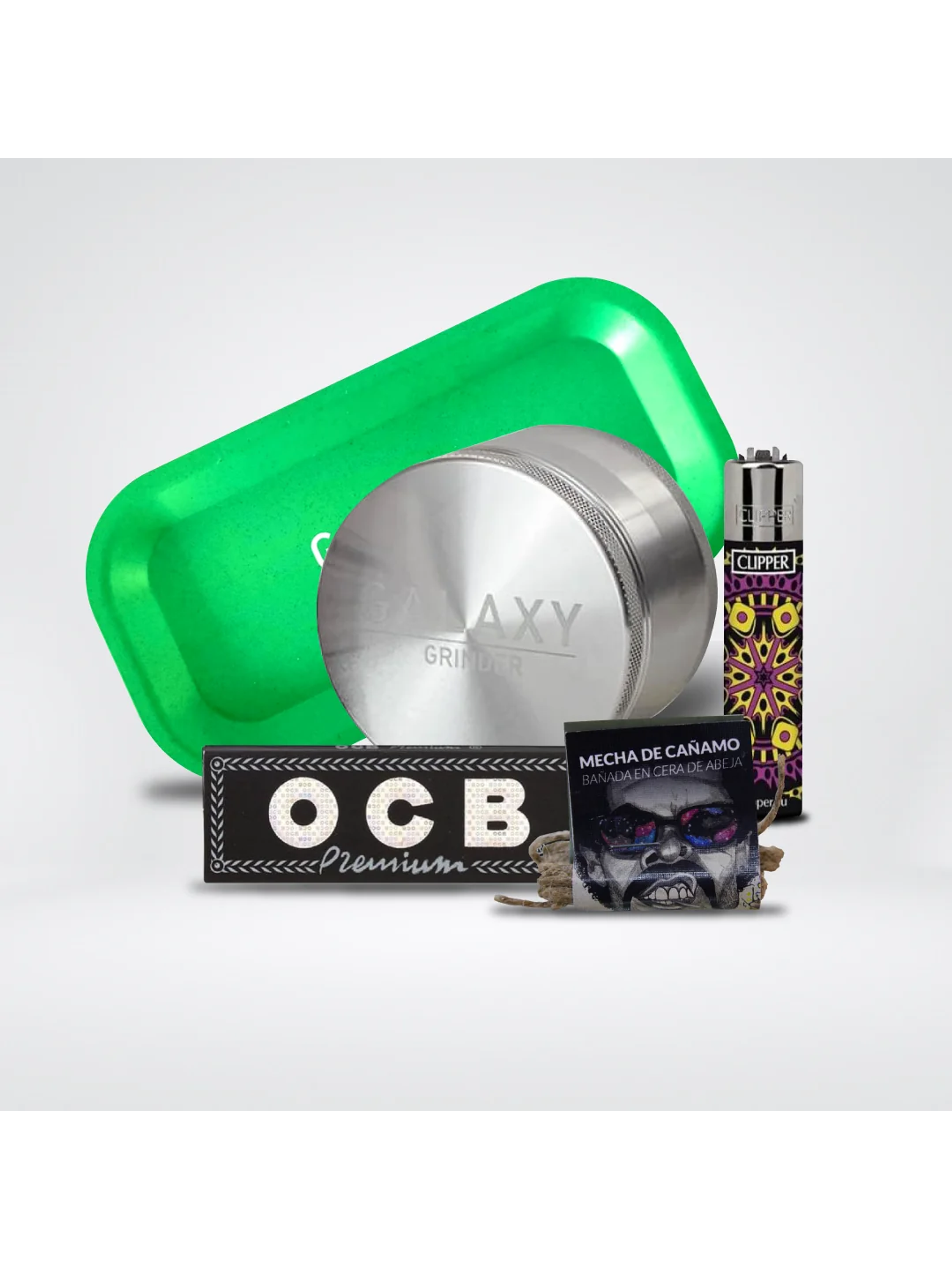 Pack Moledor Aluminio Blue 63Mm - Galaxy 5