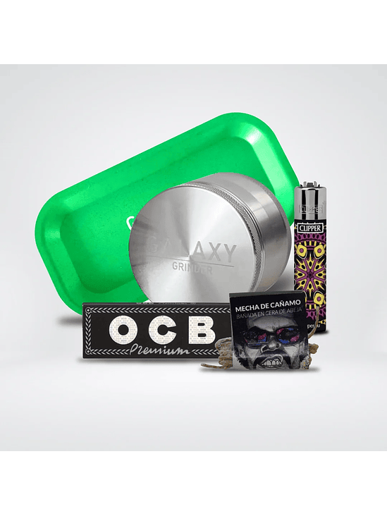 Pack Moledor Aluminio Blue 63Mm - Galaxy 5