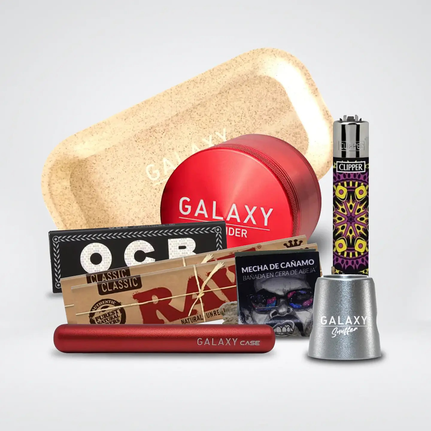 Pack Moledor Aluminio Pro 55Mm-Galaxy 6