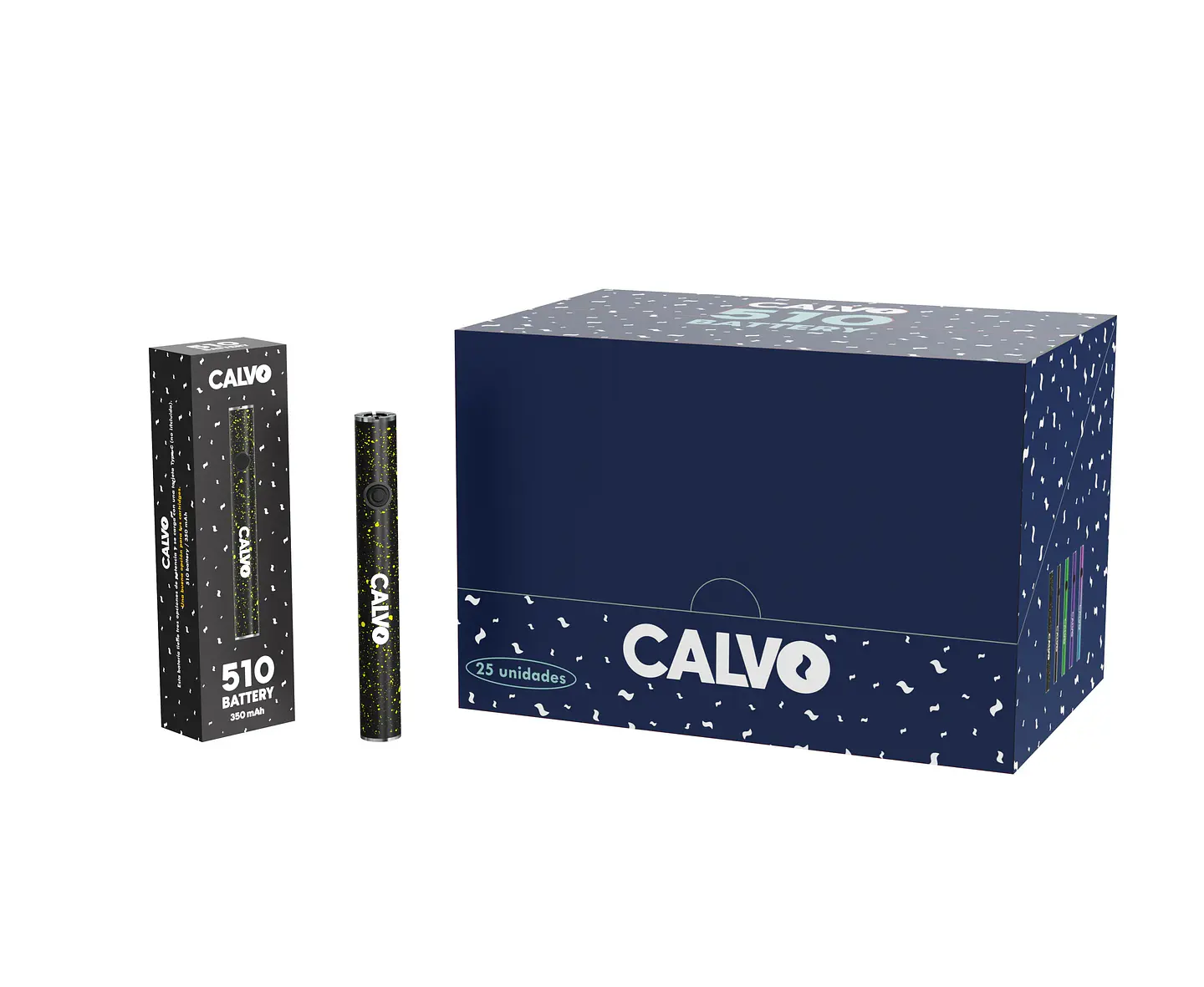 Bateria 510 350Mah -Calvo Glass (Color a elección) 2