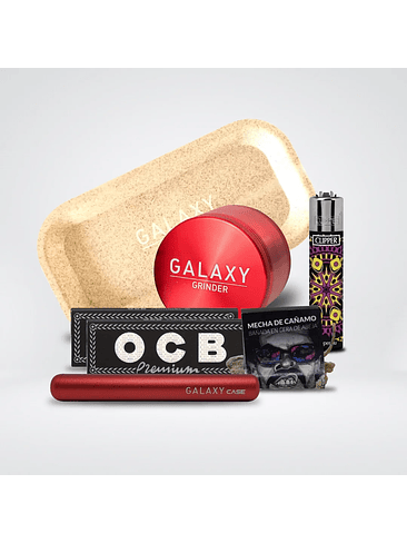 Pack Moledor Aluminio Case Azul 38Mm -Galaxy 6