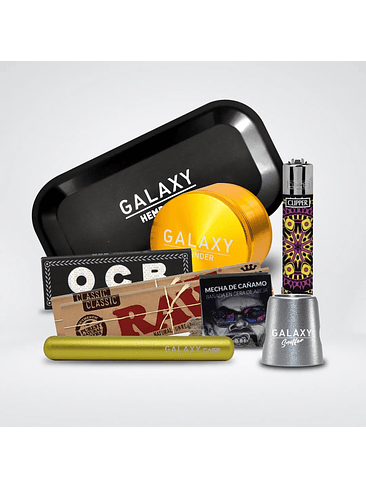 Pack Moledor Aluminio Pro Blue 38Mm - Galaxy 2