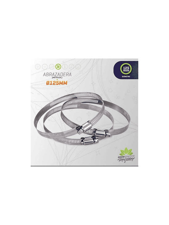 Abrazadera Metalica 100Mm-Grow Genetics 2