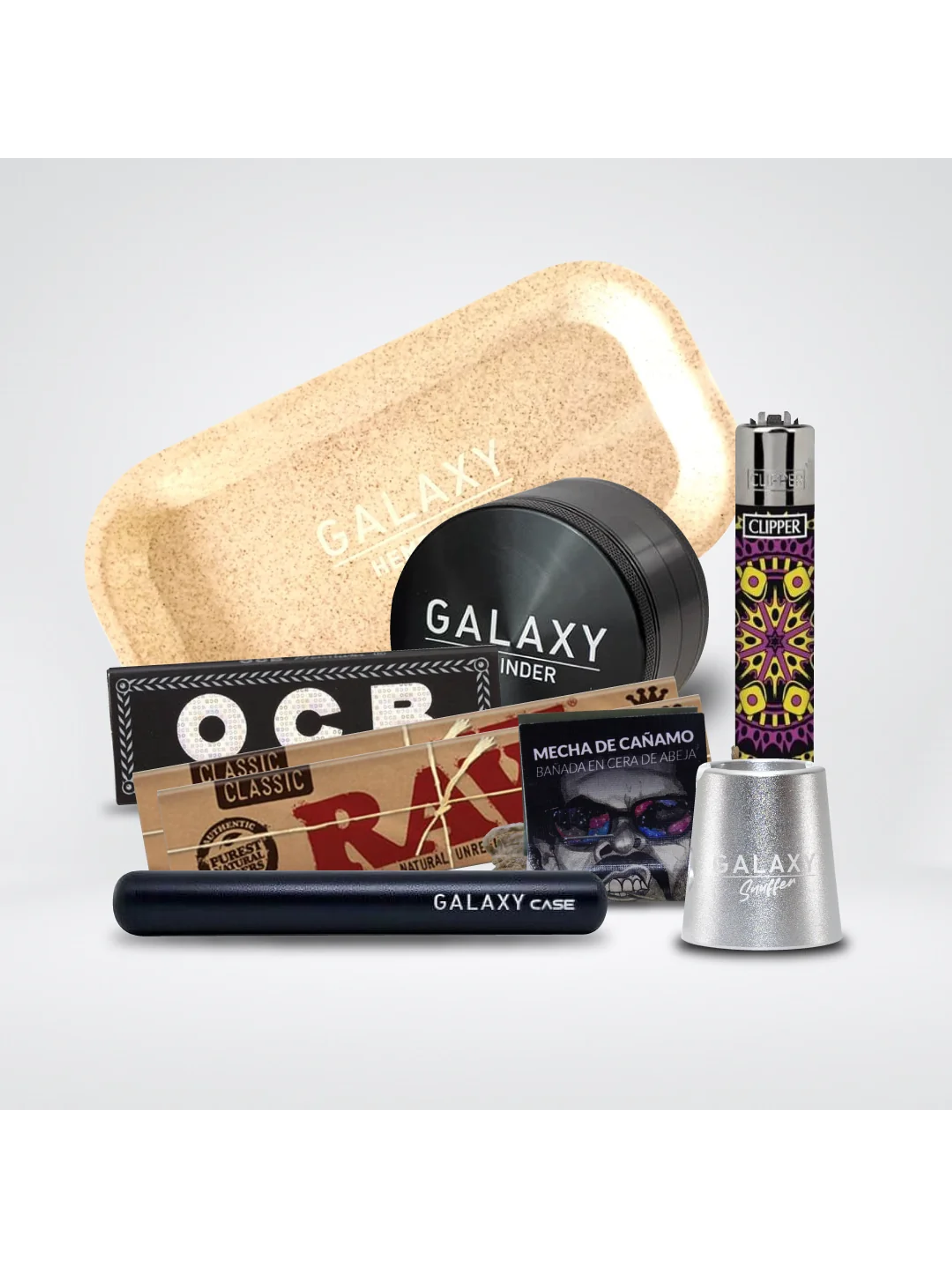 Pack Moledor Aluminio Pro Blue 38Mm - Galaxy 4