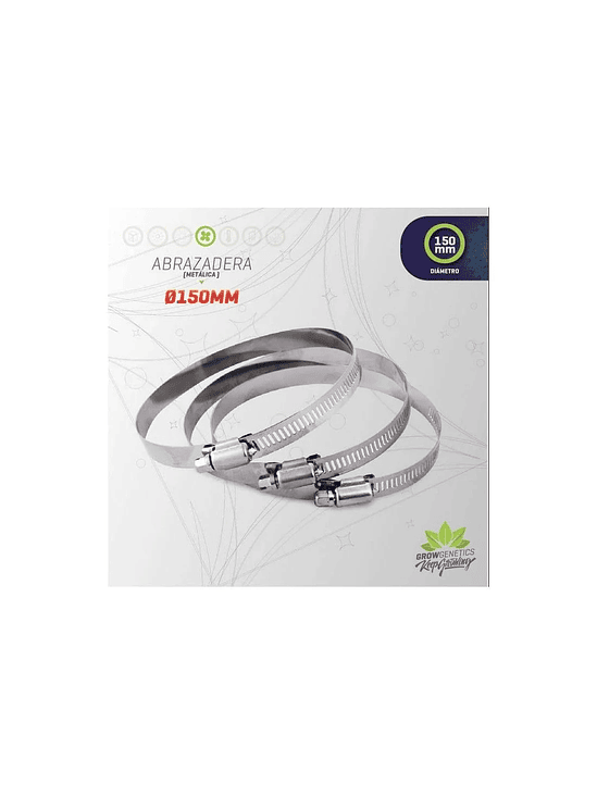 Abrazadera Metalica 100Mm-Grow Genetics 3