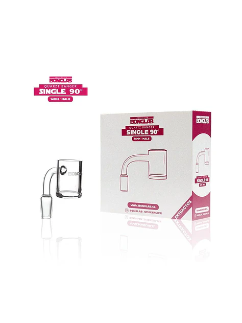Banger Cuarzo Simple 90 Grados -Bonglab 2