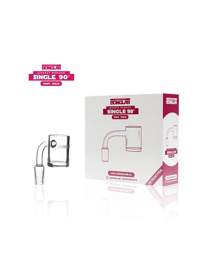 Banger Cuarzo Simple 90 Grados -Bonglab 2