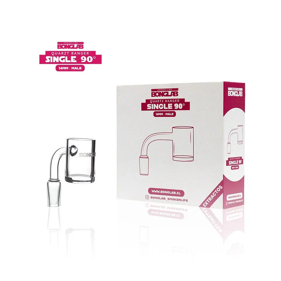 Banger Cuarzo Simple 90 Grados -Bonglab 2