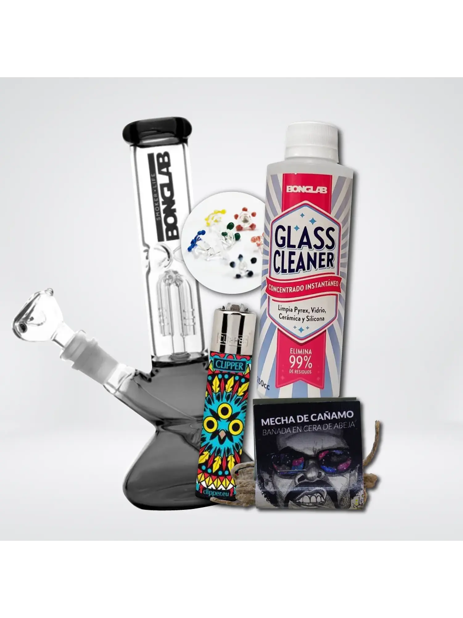 Pack Bonglab Fat Candy Blue 2