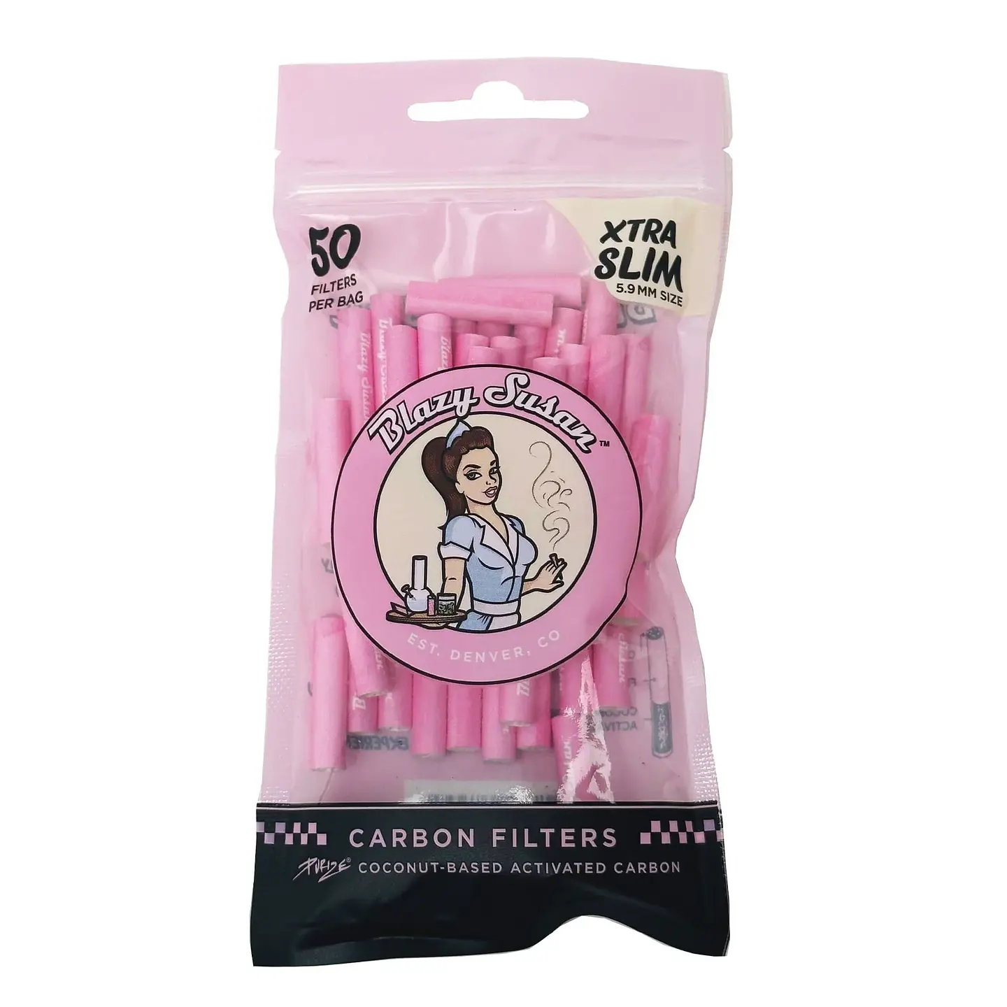 Purize Filtros De Carbon Activado  Xtra Slim 50U -Blazy Susan 2