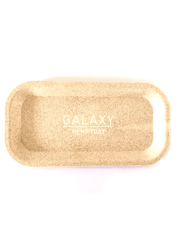 Biodegradable Blue Hemp Rolling Tray-Galaxy 2
