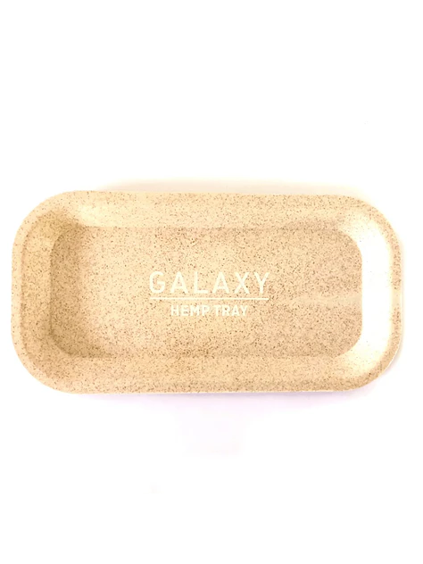 Biodegradable Blue Hemp Rolling Tray-Galaxy 2