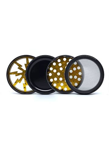 Lightning Grinder Blue 63Mm-Galaxy 3