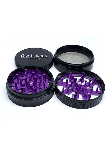 Lightning Grinder Blue 63Mm-Galaxy 4