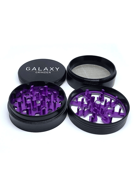 Lightning Grinder Blue 63Mm-Galaxy 4
