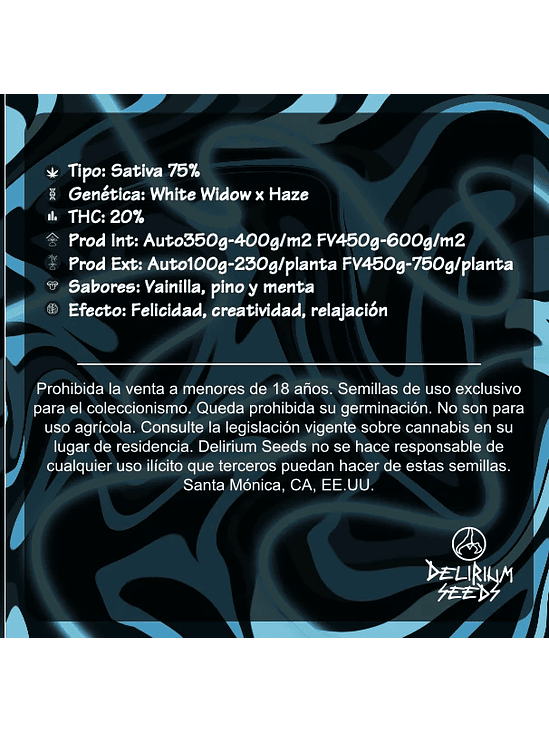 Delirium Moby Auto X1-Delirium Seeds 3