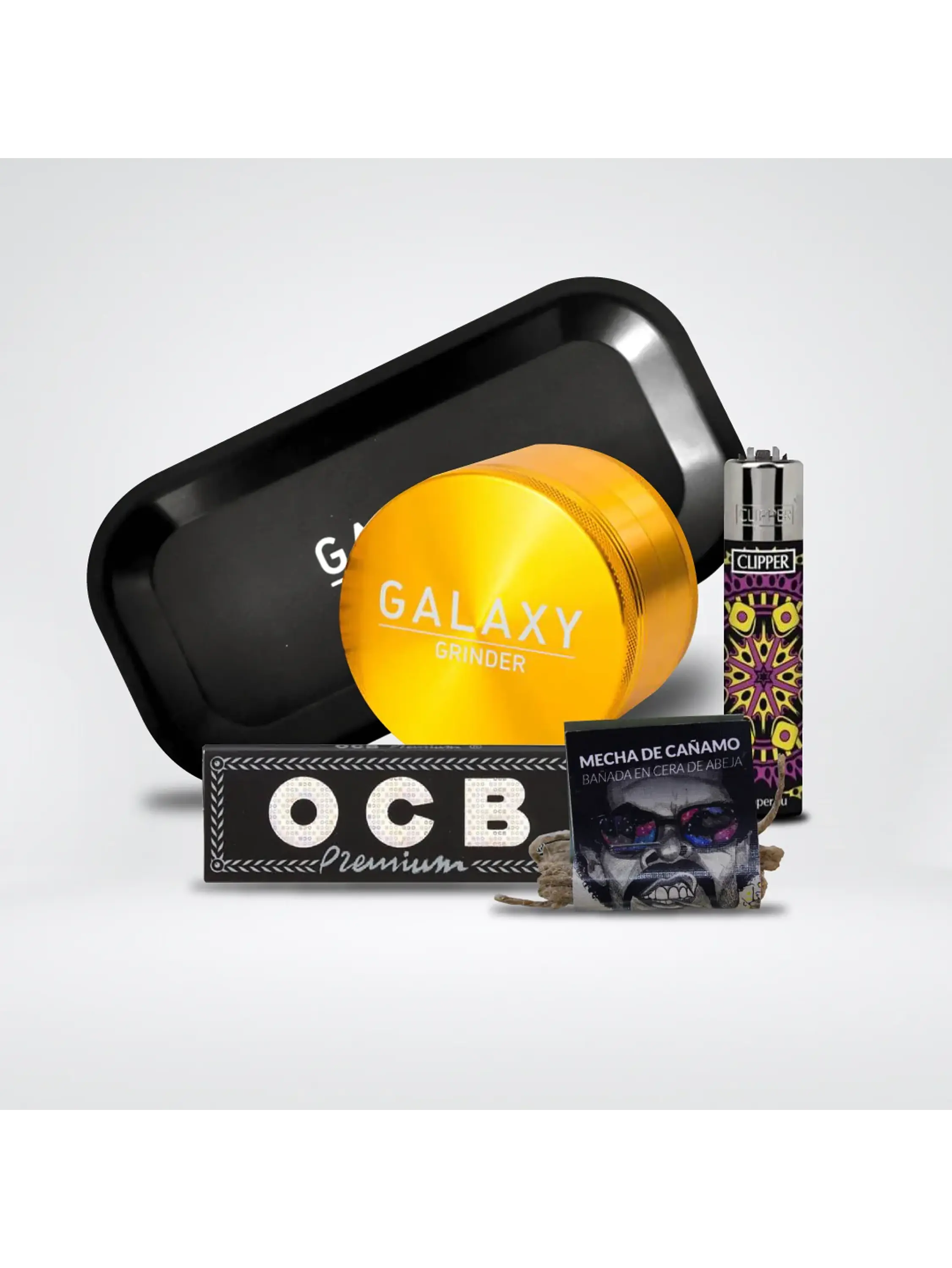 Pack Moledor Aluminio Blue 55Mm - Galaxy 2