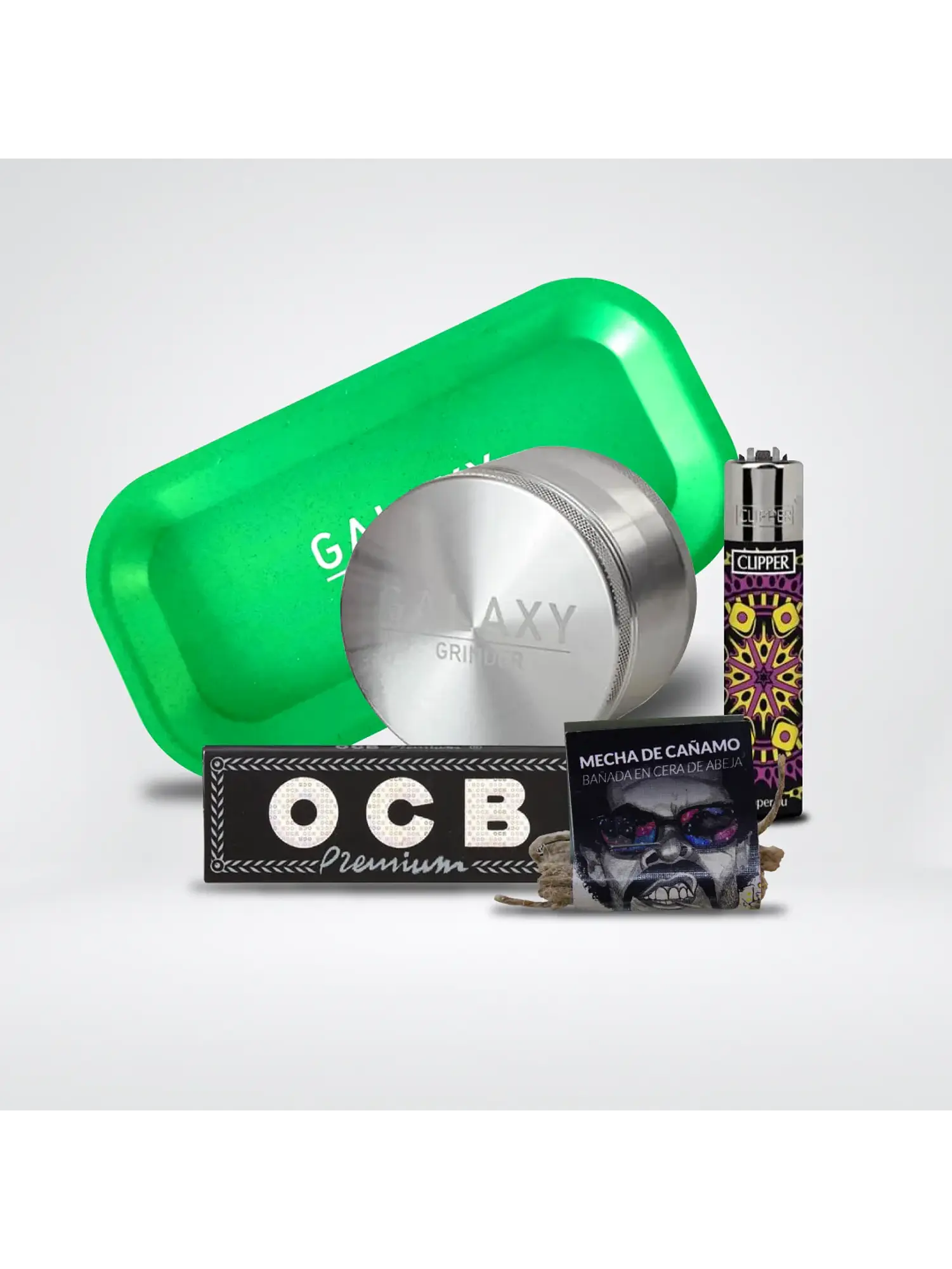 Pack Moledor Aluminio Blue 55Mm - Galaxy 5