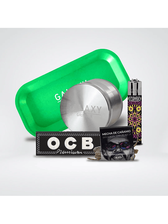 Pack Moledor Aluminio Blue 55Mm - Galaxy 5