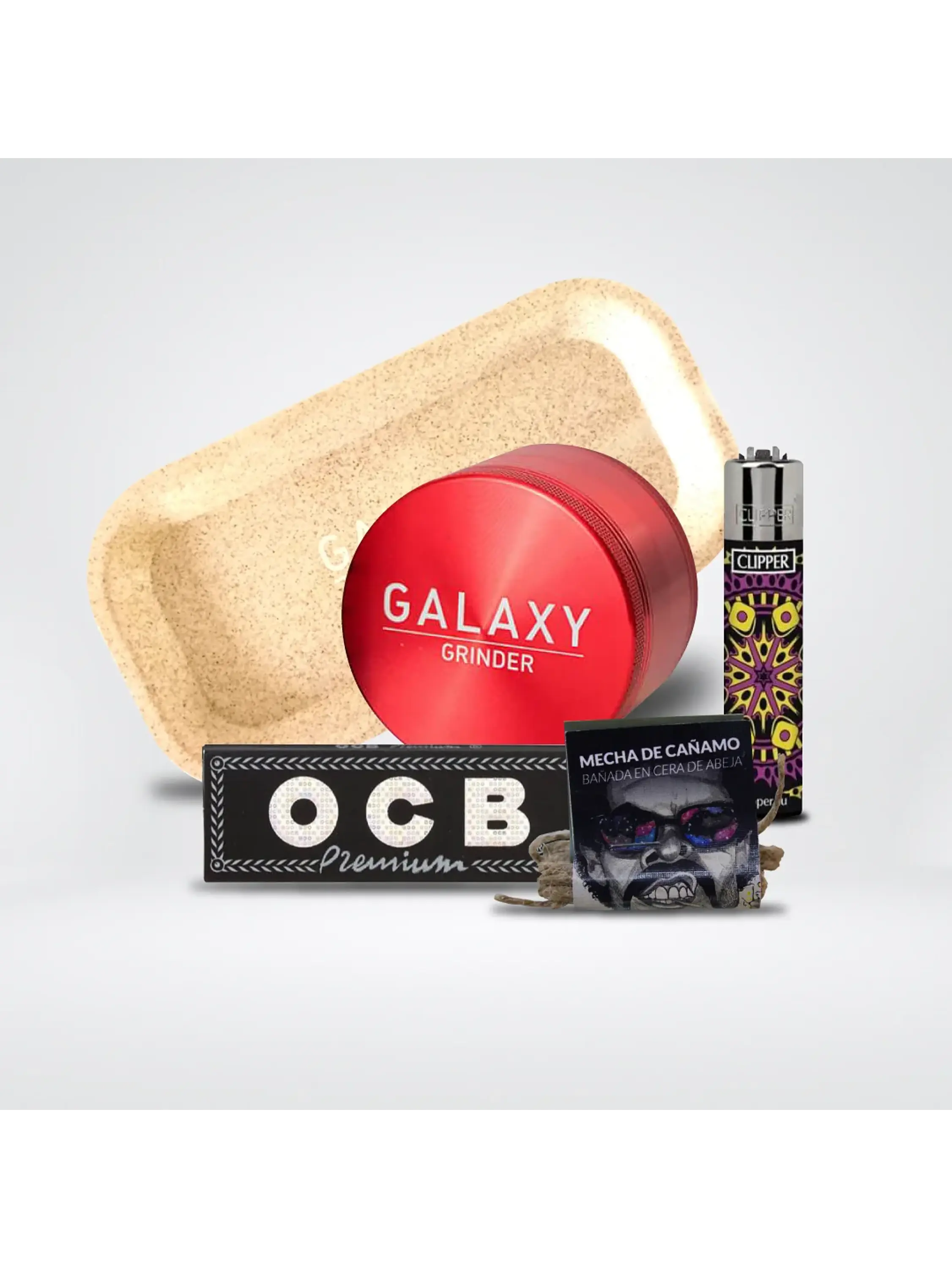 Pack Moledor Aluminio Blue 55Mm - Galaxy 6