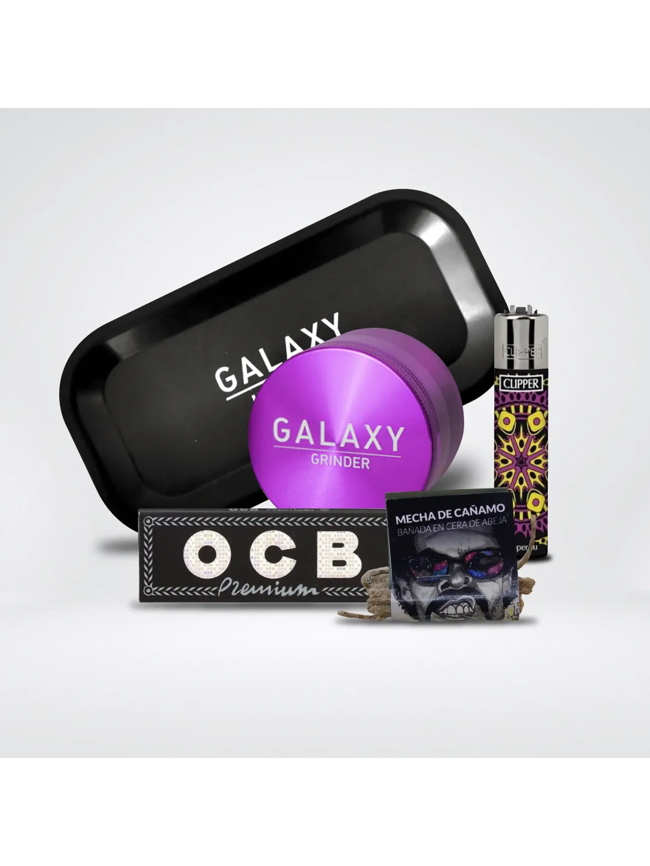 Pack Moledor Aluminio Blue 38Mm - Galaxy 3